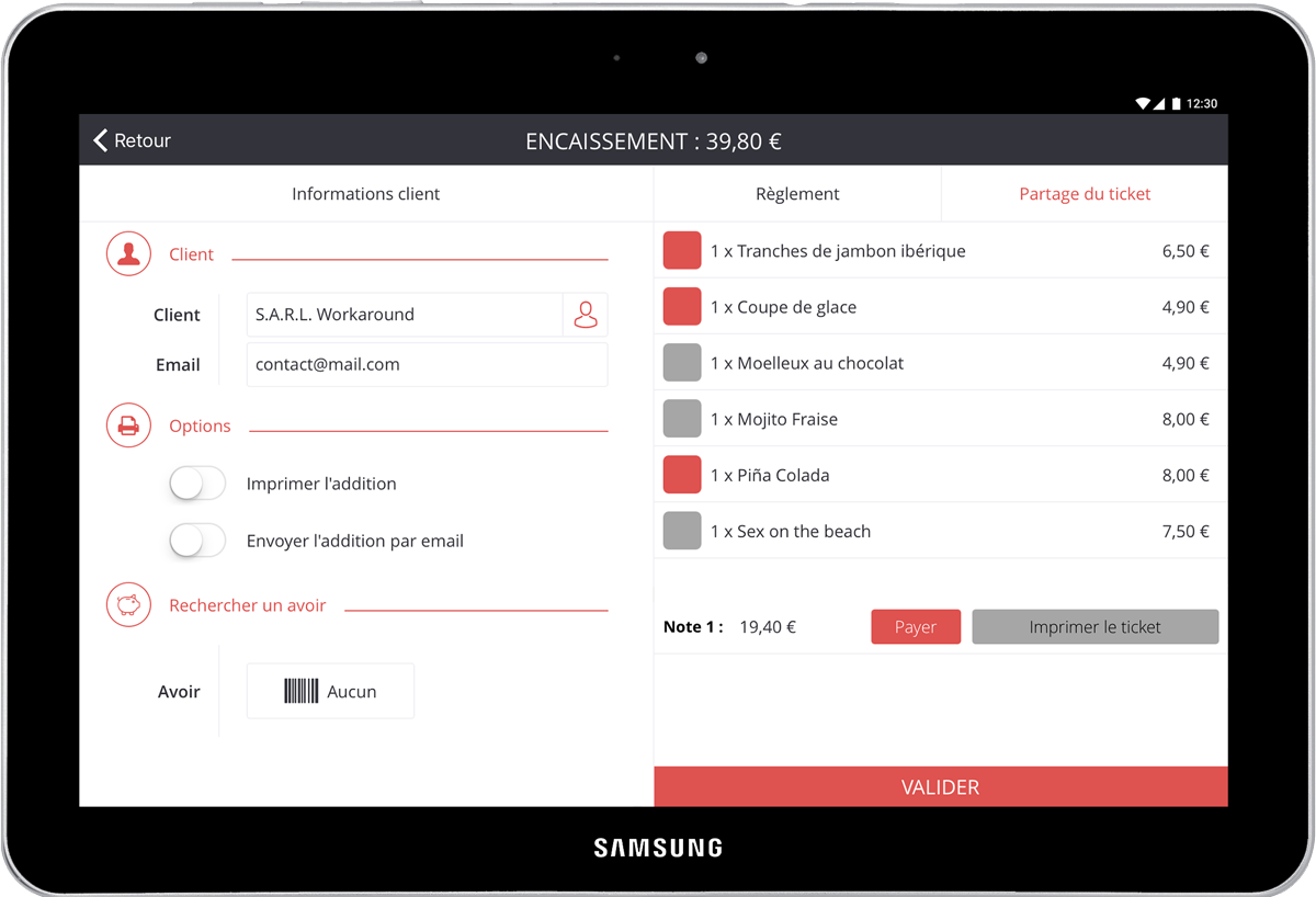 Easily split the bill with AirKitchen